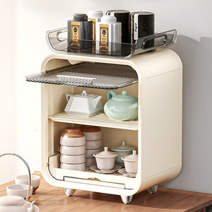 Milk White Kitchen Dish Storage Drying Rack