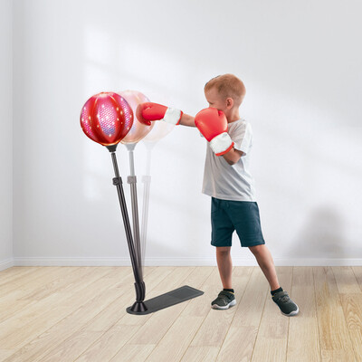 Red Boxing Set with Lights
