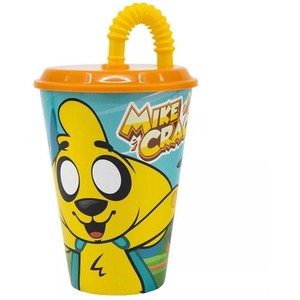 Official Mike Crack Sports Tumber With Straw