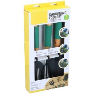 3PCS Lightweight Non-Stick Metal Gardening Tools Set