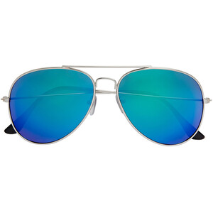 Silver Reflective Sunglasses