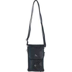 York Real Leather Smartphone Crossbody Bag