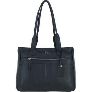 London Real Leather Sleek  Spacious Shoulder Bag