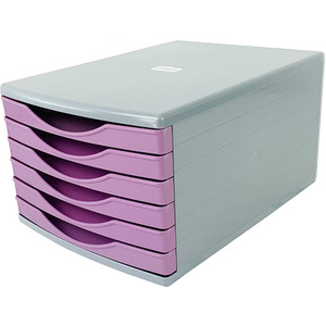 Lavender / 21.2cm / 6 Desktop Drawer Tower Set shot 7965319