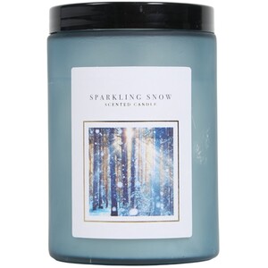 Sparkling Snow Jar Candle