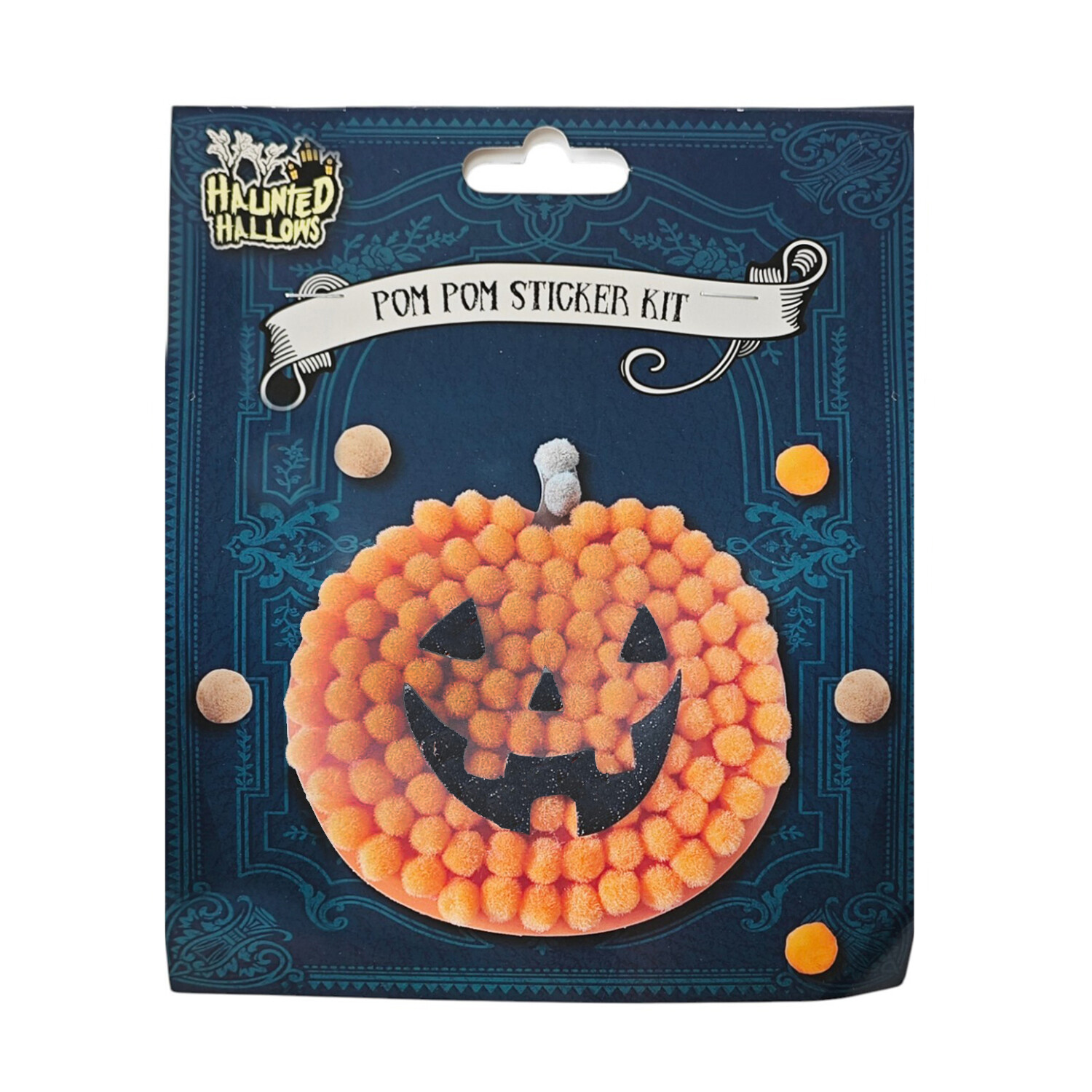 Sticker Pombe Halloween Pom Pom Sticker Kit