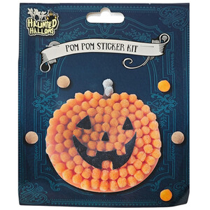 Sticker Pombe Halloween Pom Pom Sticker Kit