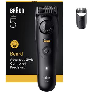Braun Beard Trimmer Series 5, BT5500, 2 Styling Tools - Black