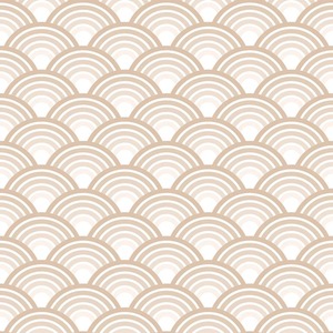 Rainbow Magic Wallpaper in Beige