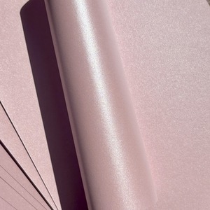 Pack of 10 Petal Pink 12 by 12 Card