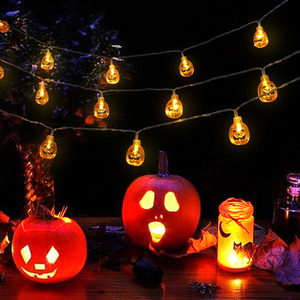 Halloween Pumpkin Fairy Lights