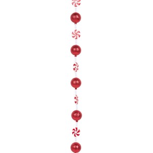 Candy Cane Decorative Garland