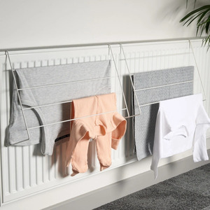 Set of 2 Radiator Airer 2 Bar
