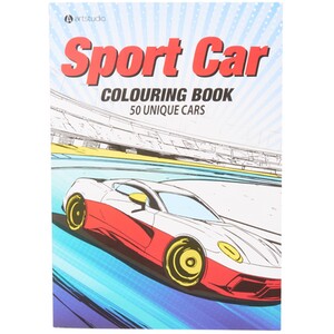 Colour Your Own Sport Car Book