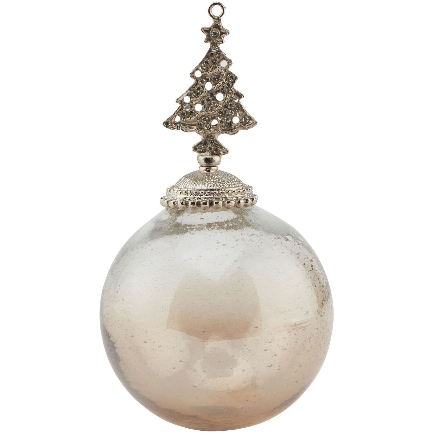 Ombre Elegance Tree Bauble - Coffee