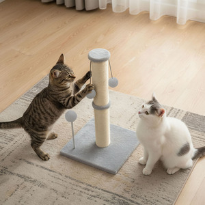 51cm Cat Scratching Post with Toy Ball