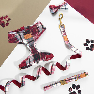 The Claret Collection Dog Harness