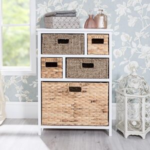 Tetbury Storage Unit with 5 Baskets