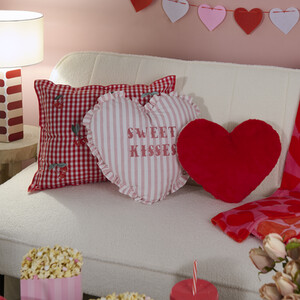 Cherries Gingham Cushion