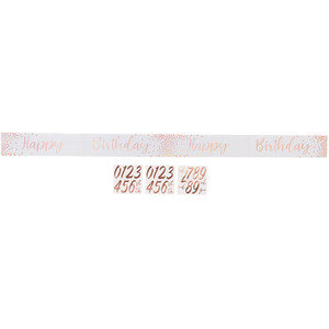 Happy Birthday Personalised Banner