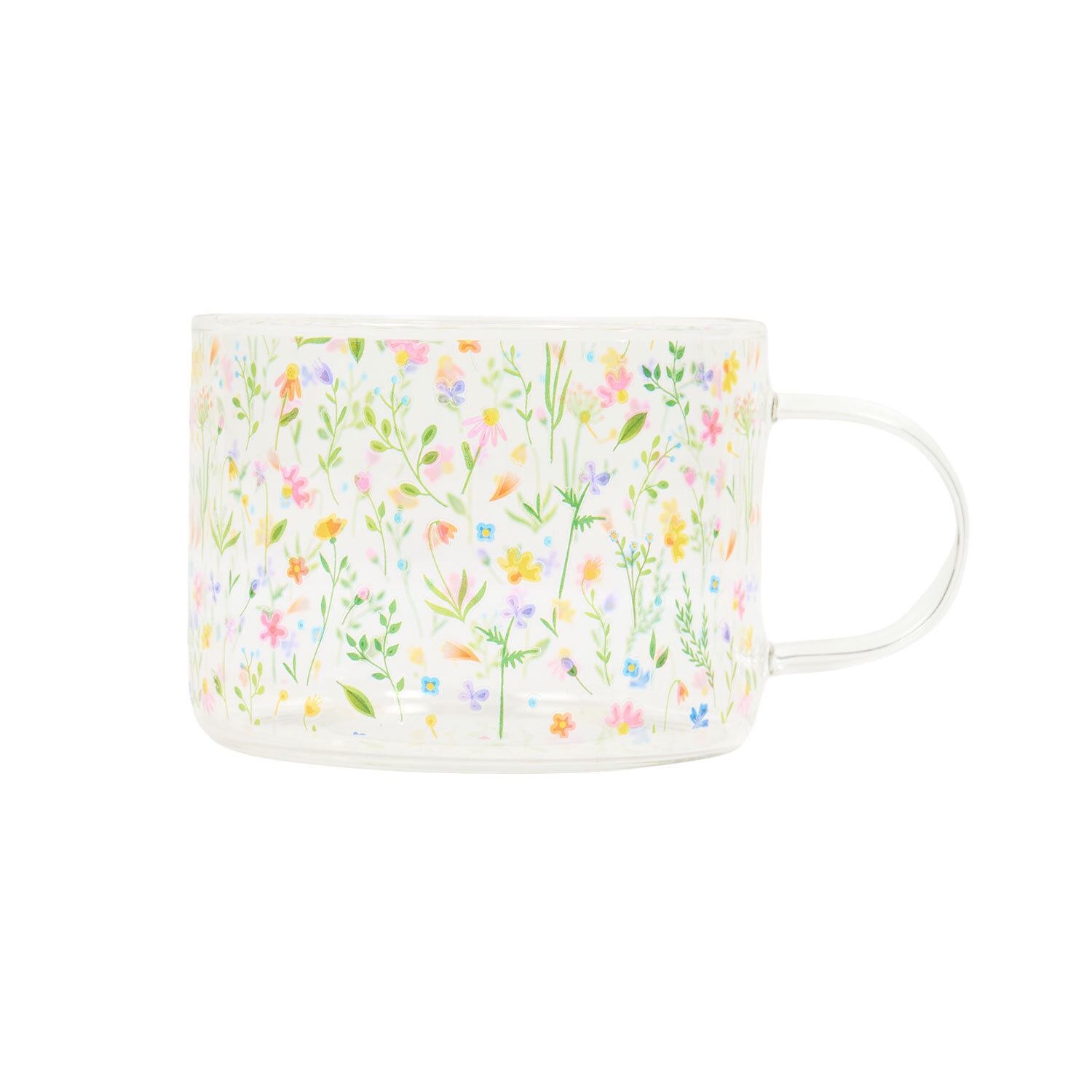 Image of Wildflower Glass Mug