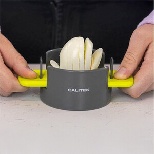 CALITEK Egg Cutter Wedger Slicer 3 in 1 Multi Tool Stainless Steel