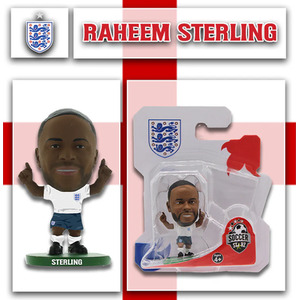 SoccerStarz England Raheem Sterling NEW SCULPT 2022 Version 5cmFigure
