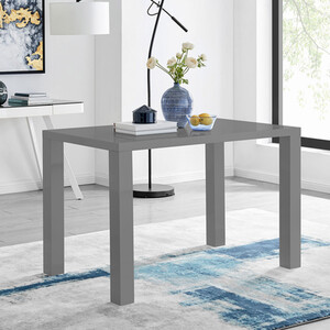 Pivero 4 Seat Modern High Gloss Kitchen Dining Table