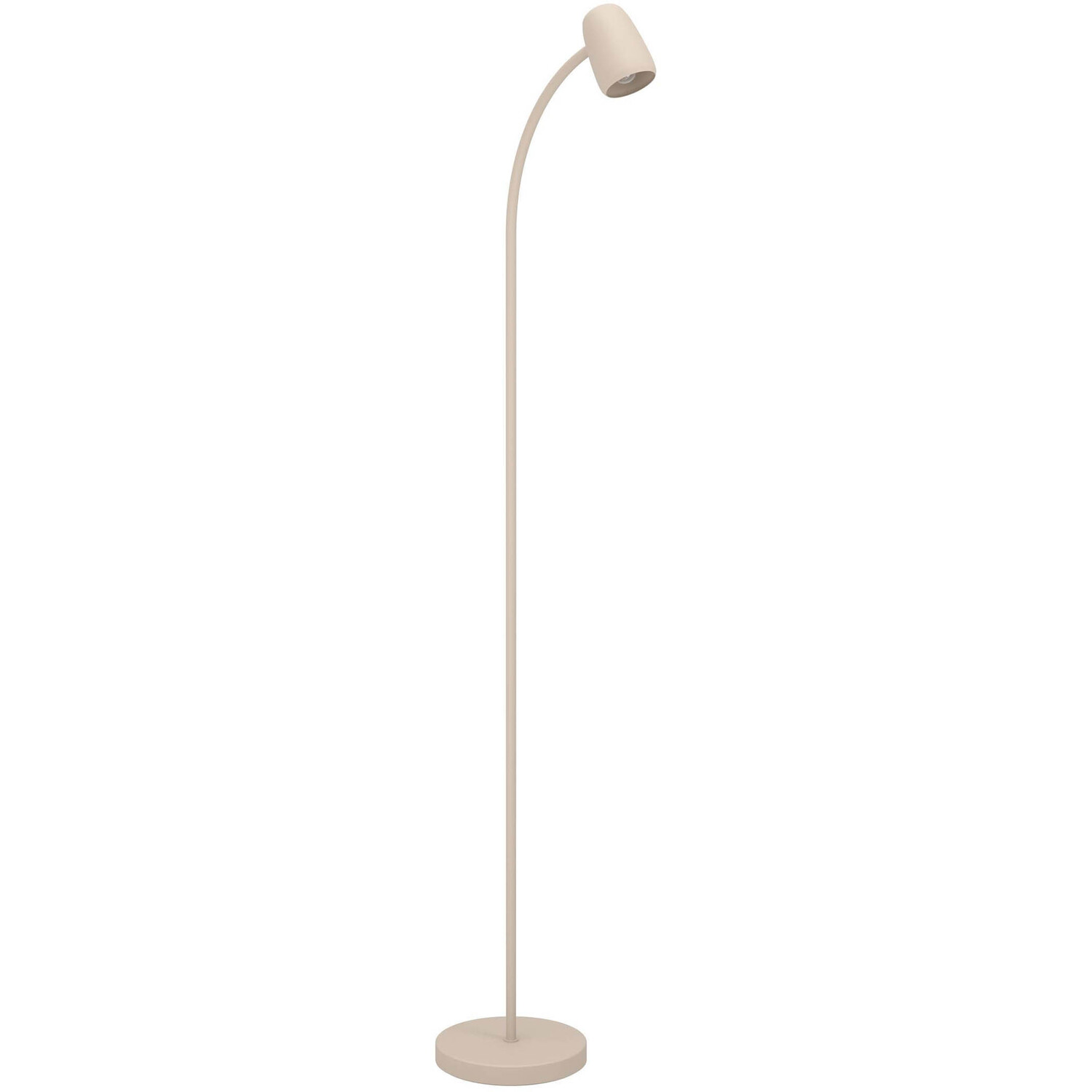 Eglo Carlo Modern Steel Flexible Floor Lamp Sandy - Brown