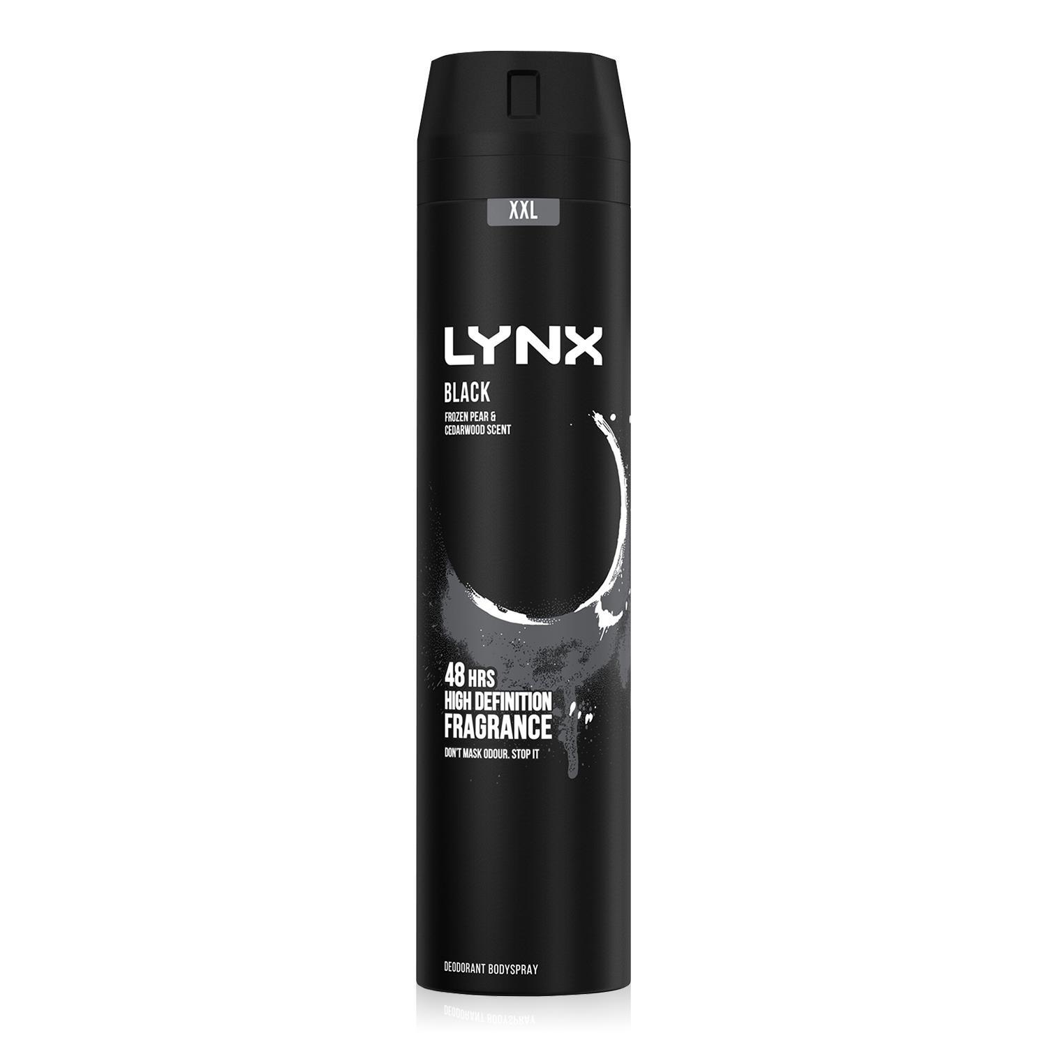 Lynx Xxl 48H Fresh Deodorant Body Spray, Black, 6 Pack, 250Ml - Image 6