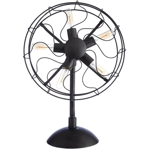 Trissoni Vintage Fan Shape Table Lamp