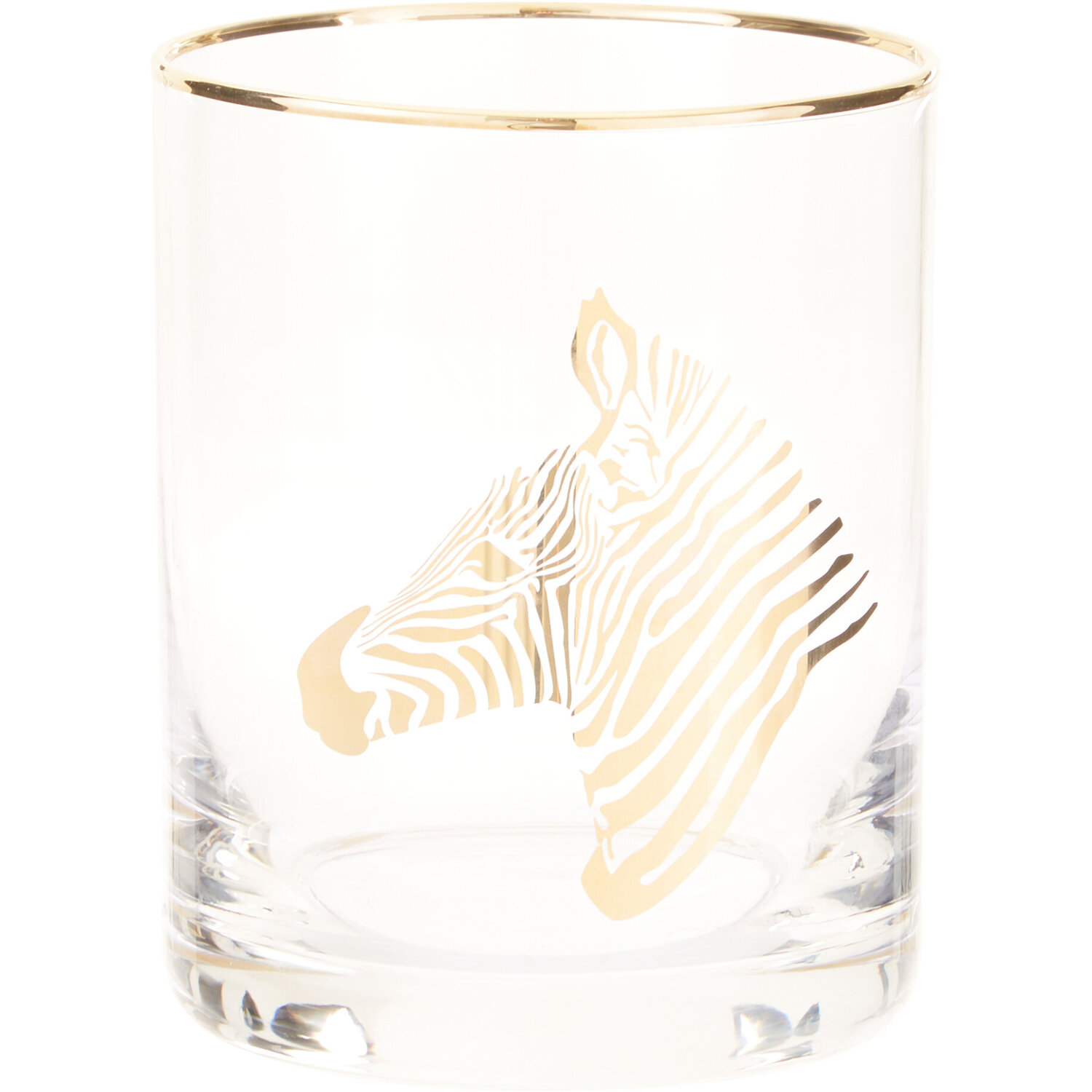 Nomi Zebra Tumbler - Transparent
