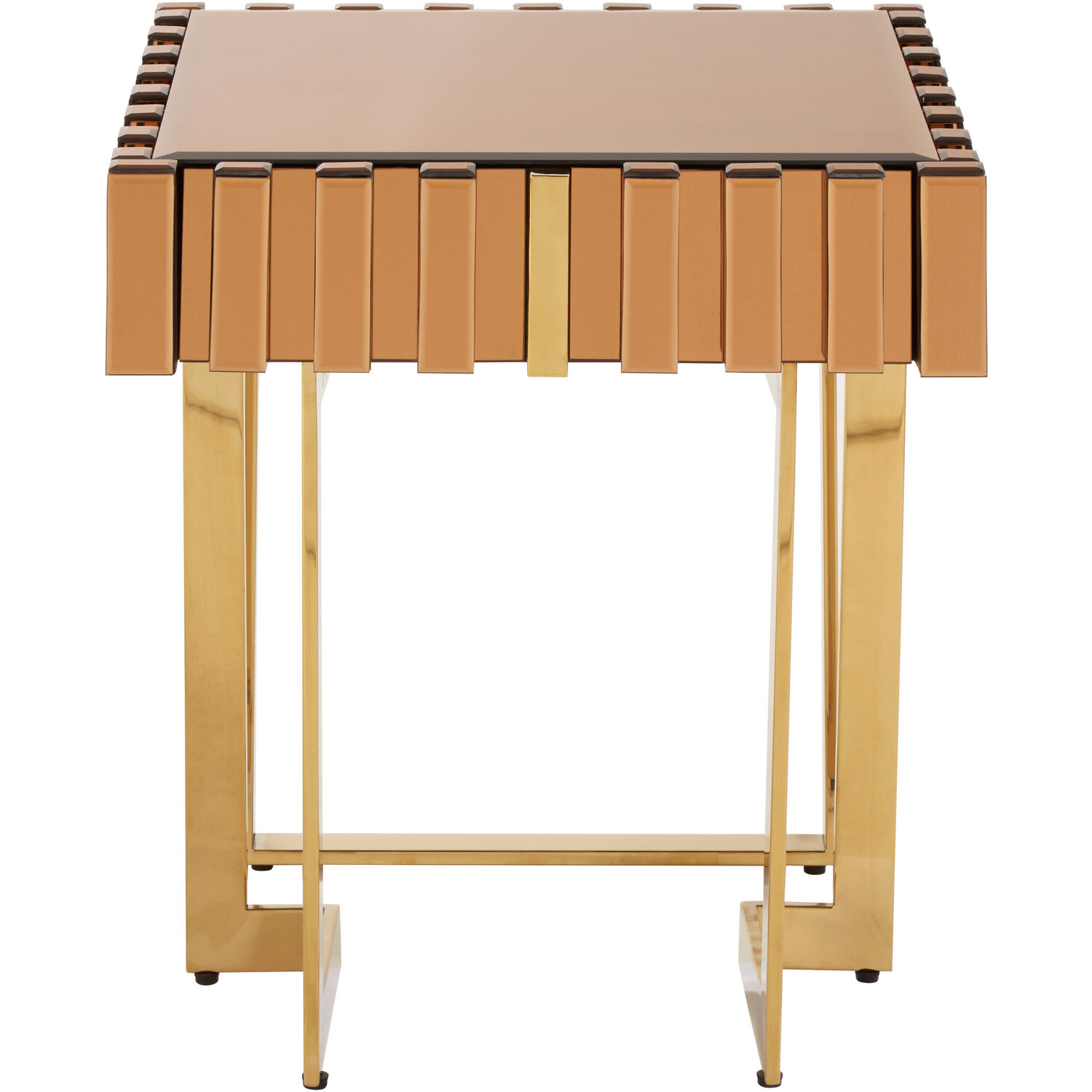 Rivoli Side Table - Gold