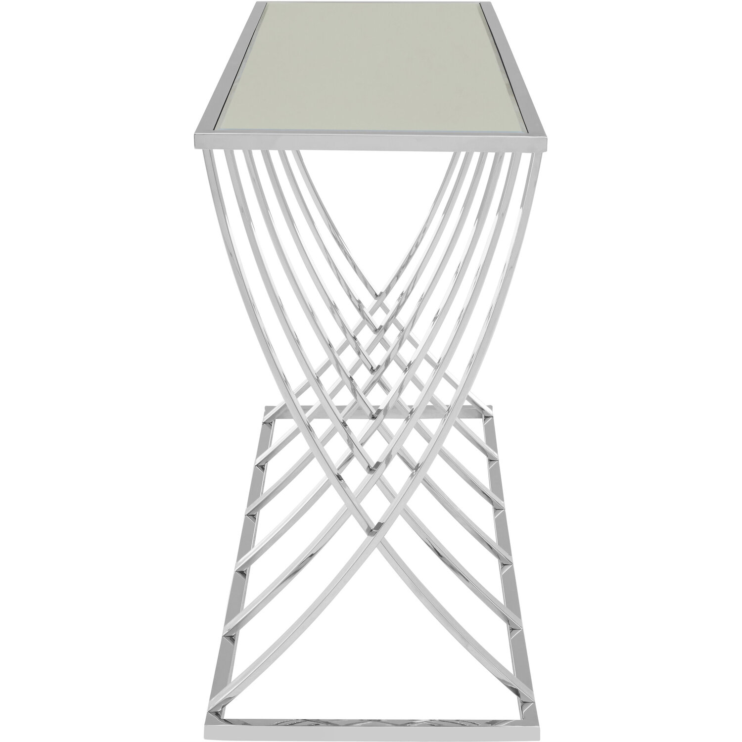 Reena Silver Console Table - Silver