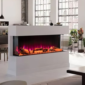 3 Sided Smart Electric Fireplace