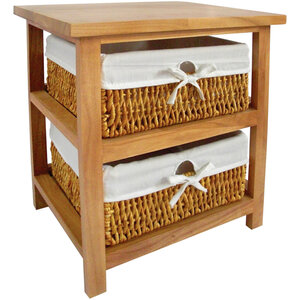 Honey 2 Maize Baskets Storage Unit