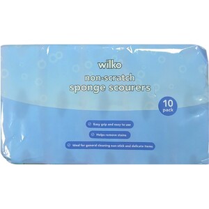Pack of 10 Non-Scratch Sponge Scourers