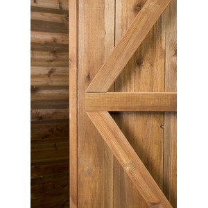 Empire 12x8 Pent Potting Shed with a Double Door & Windows