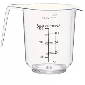 3-Pc Clear Plastic Measuring Jug Set