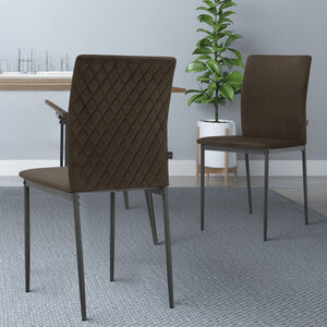 Pavia Dining Chair in Velvet in 2 Pack