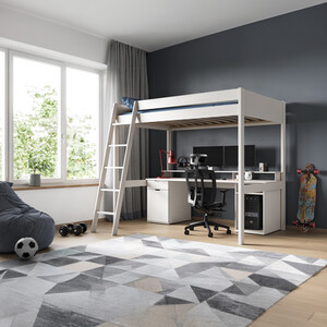 Tera Small Double Gaming High Sleeper White