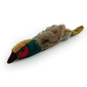 HugglePets Legacy Unstuffed Pheasant (Paul) Dog Toy