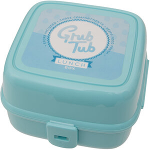 Grub Tub 4 Compartments Mint Green Lunch Box