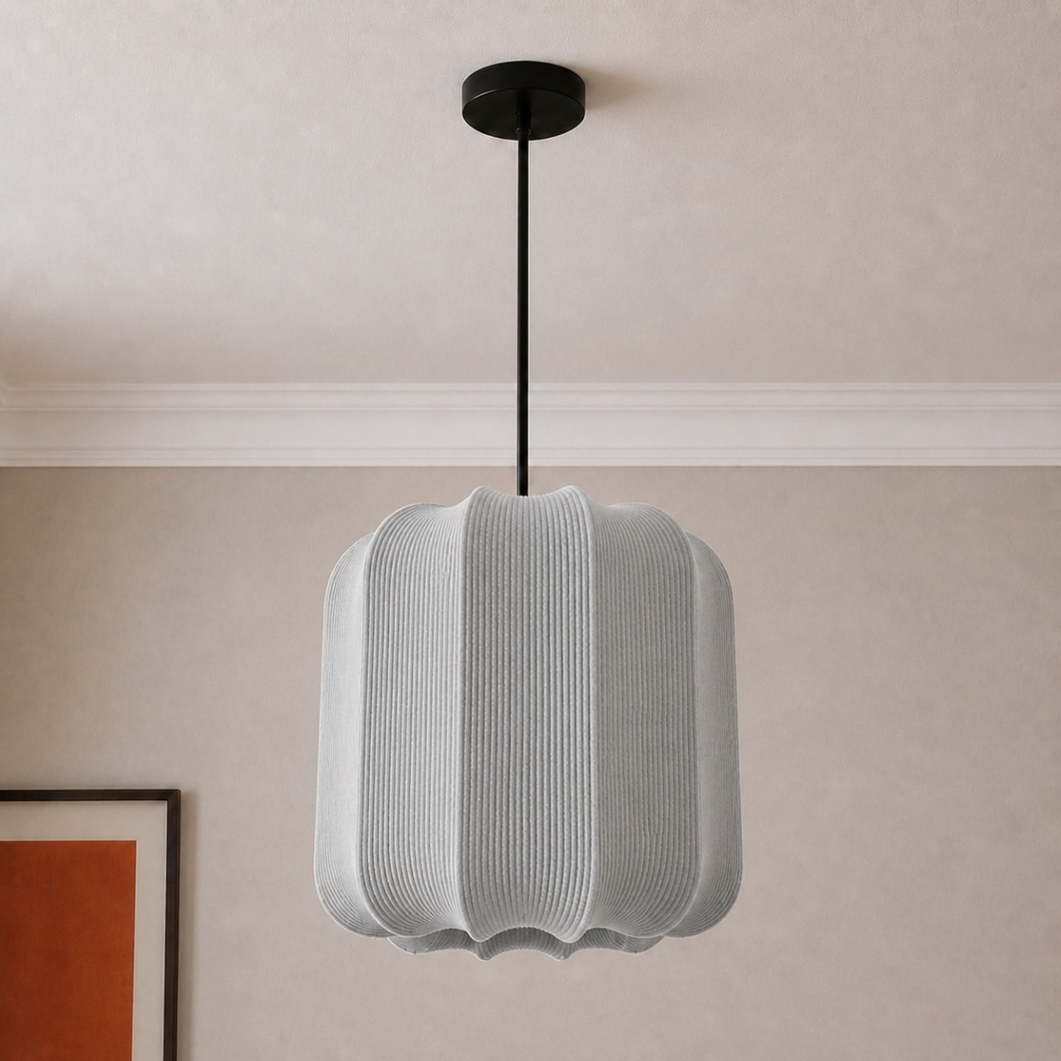 Image of CGC LILA Grey Cylinder Ribbed Stretch&hellip;