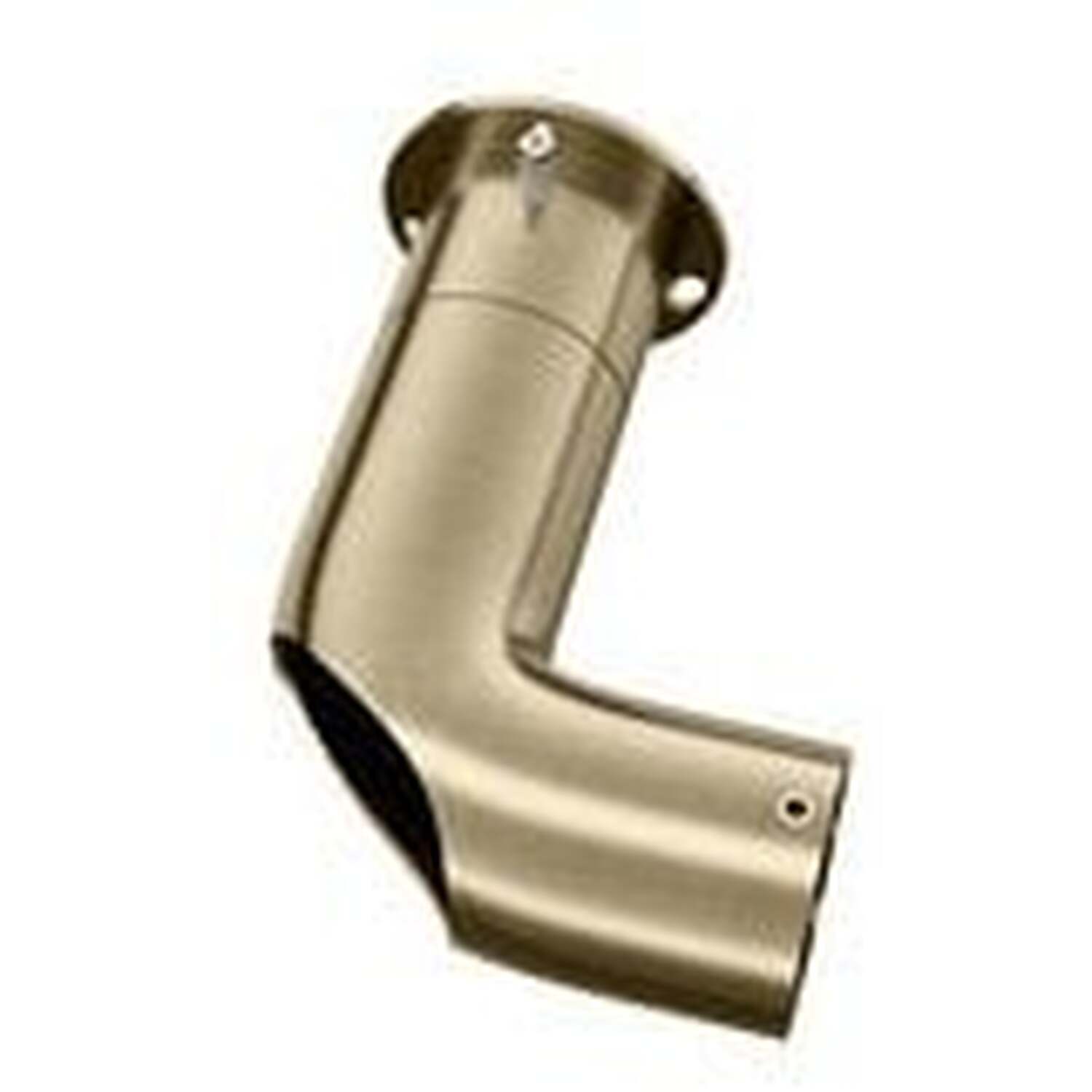28mm Room Darkening Corner Bracket for Curtain Poles - Antique Brass - Antique Brass