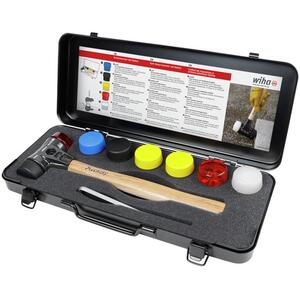 Wiha Assorted Hammer Face Set, 9 Piece