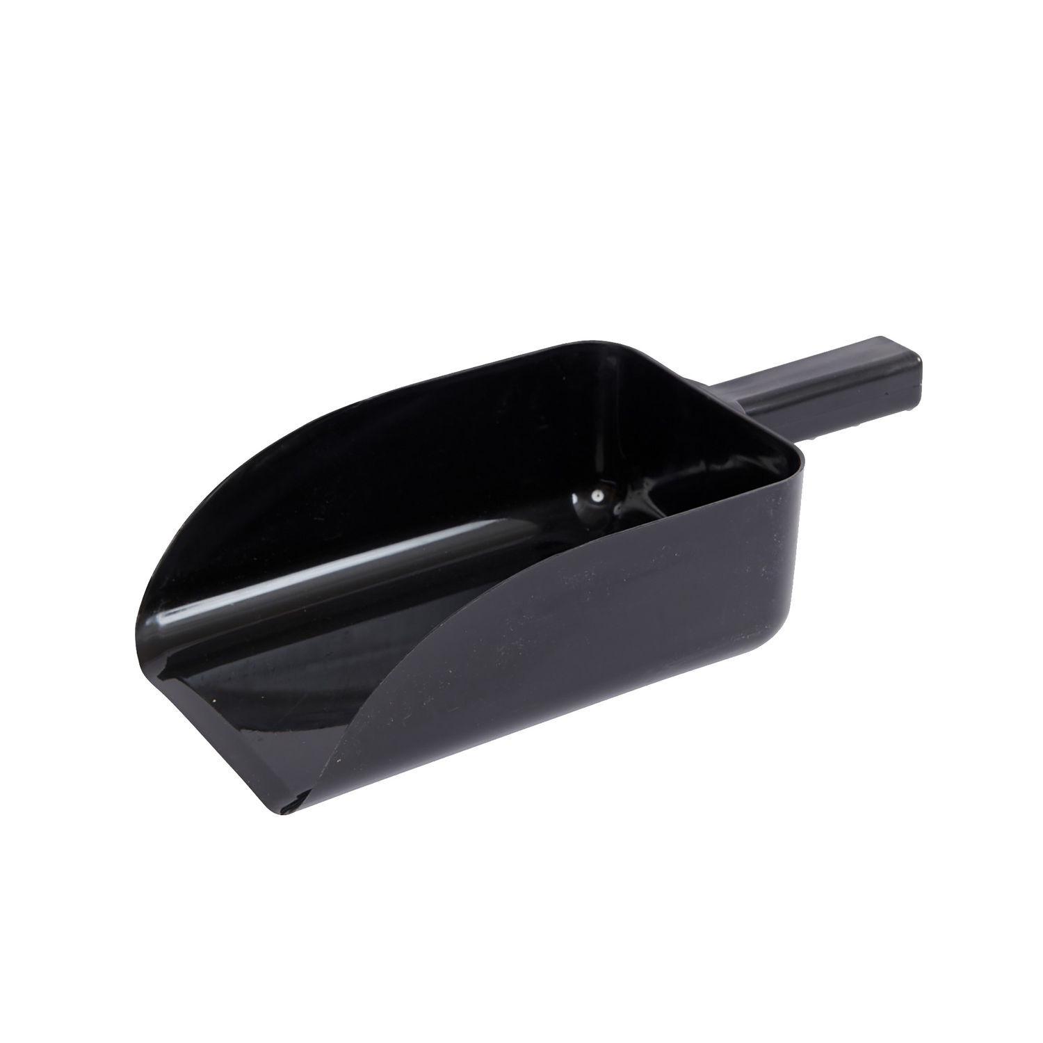 Roma Plastic Feed Scoop - Black