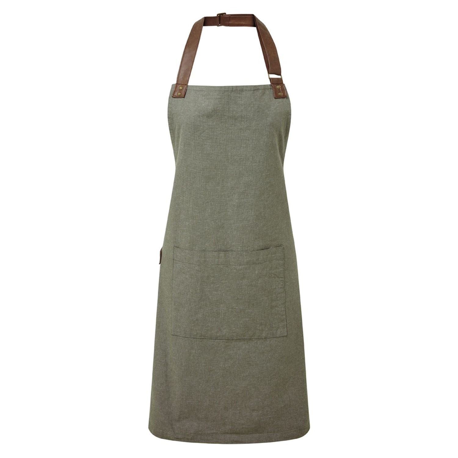 Premier Adults Unisex Annex Bib Apron - Moss