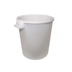 Faithfull Builder's Bucket 50 Litre (10 Gallon) - White
