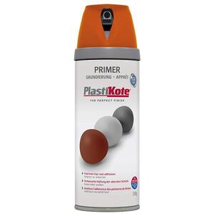 Plastikote Twist & Spray Primer Red Oxide 400Ml